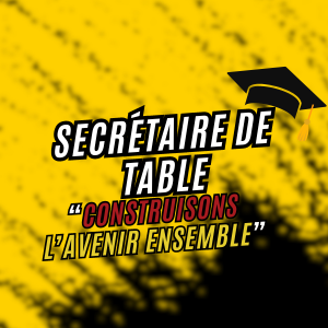 Module Secrétaire de Table
